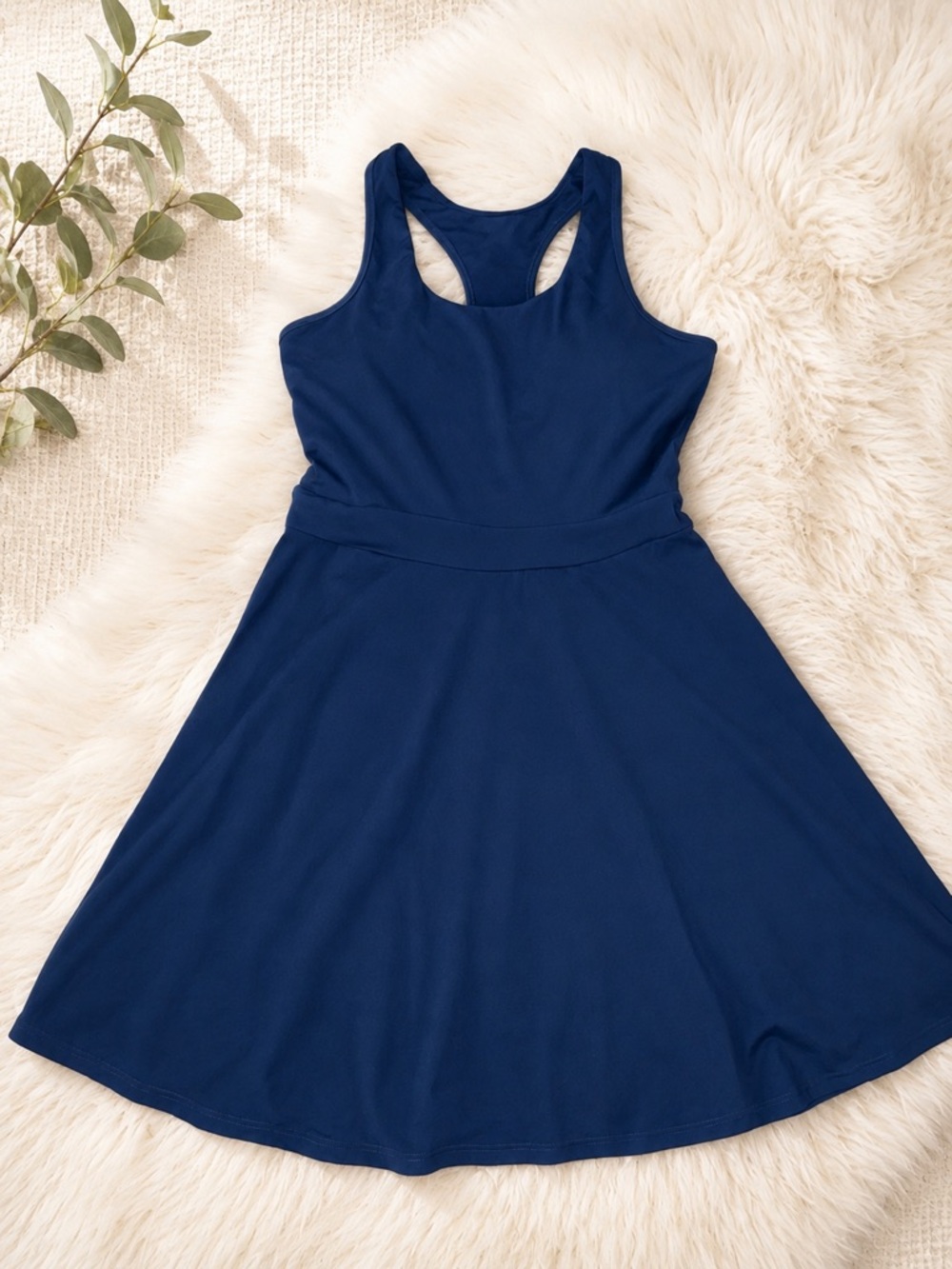 Halara Small Navy Blue Racerback Athletic Dress Tennis Athleisure 315